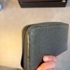 Used BOTTEGA VENETA Intrecciato Long Wallet Round Zipper