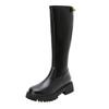 Classic versatile small man inner height-increasing knight boots for women, new thick-soled but knee-length boots for women in autumn and winter 2025