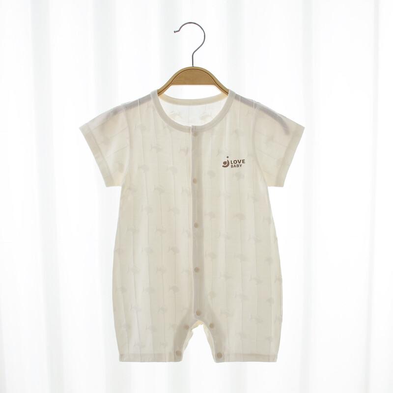 

Qiaojiao Duck Modal Summer Baby Romper 66cm