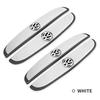 4pcs Rubber Bumper Strip Car Door Anti-Collision Emblem Sticker For VW GTI Polo Golf Passat Tiguan Arteon Touareg Taigo CaddyPC6