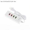 4 Ports Usb Quick Charger Charging Usb C Charger Power Strip Multi Splitter Adapter Portable Travel Charger