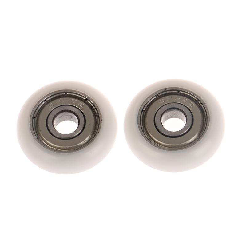 2 stk 6*25*7Mm Sfærisk overflate Gummibelagt Lagerhjul Pom Innpakket Lagerhjul Plastlagerhjul Møbelbeslag