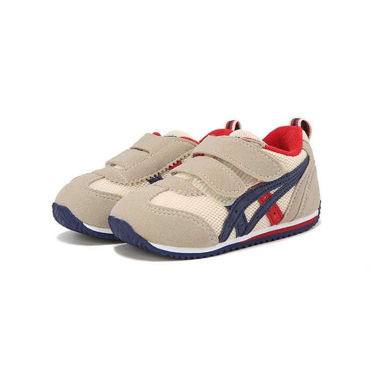 Asics Suku Comfortable Soft Sole Shoes For Growing Feet Baby Sneakers Gray Blue 1144A272-250