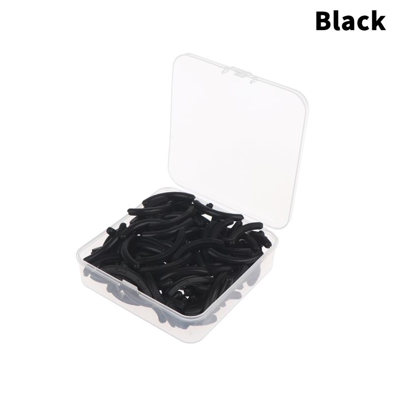

120Pcs/Box Silicone Rubber Strip For Eyelash Curler, Soft Silicone Replacement Pad For Eyelash Curler, Universal Eyelash Curler Black