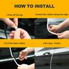 Door Edge Car Door No Adhesive Car Rubber Car Trim Door Protector Seal for ATV Protector, Protector, Required, Accessory, U-Shaped Sedan, Truck, SUV,