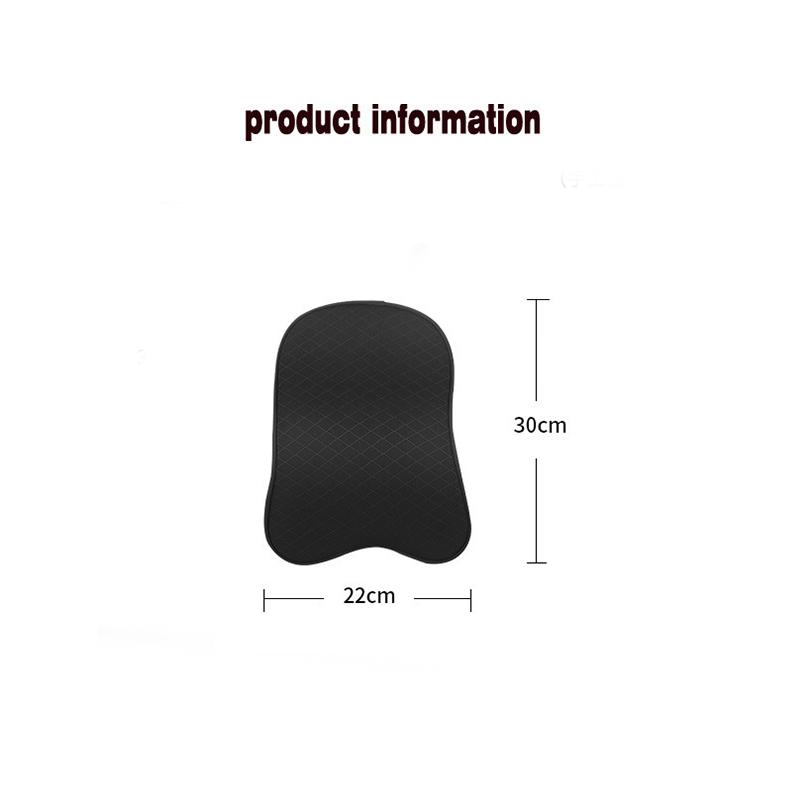 Car Seat Headrest Pad 3D Memory Foam Pillow Head Neck Pain Relief Travel Neck Support Breathable Mesh Fabric Memory Foam