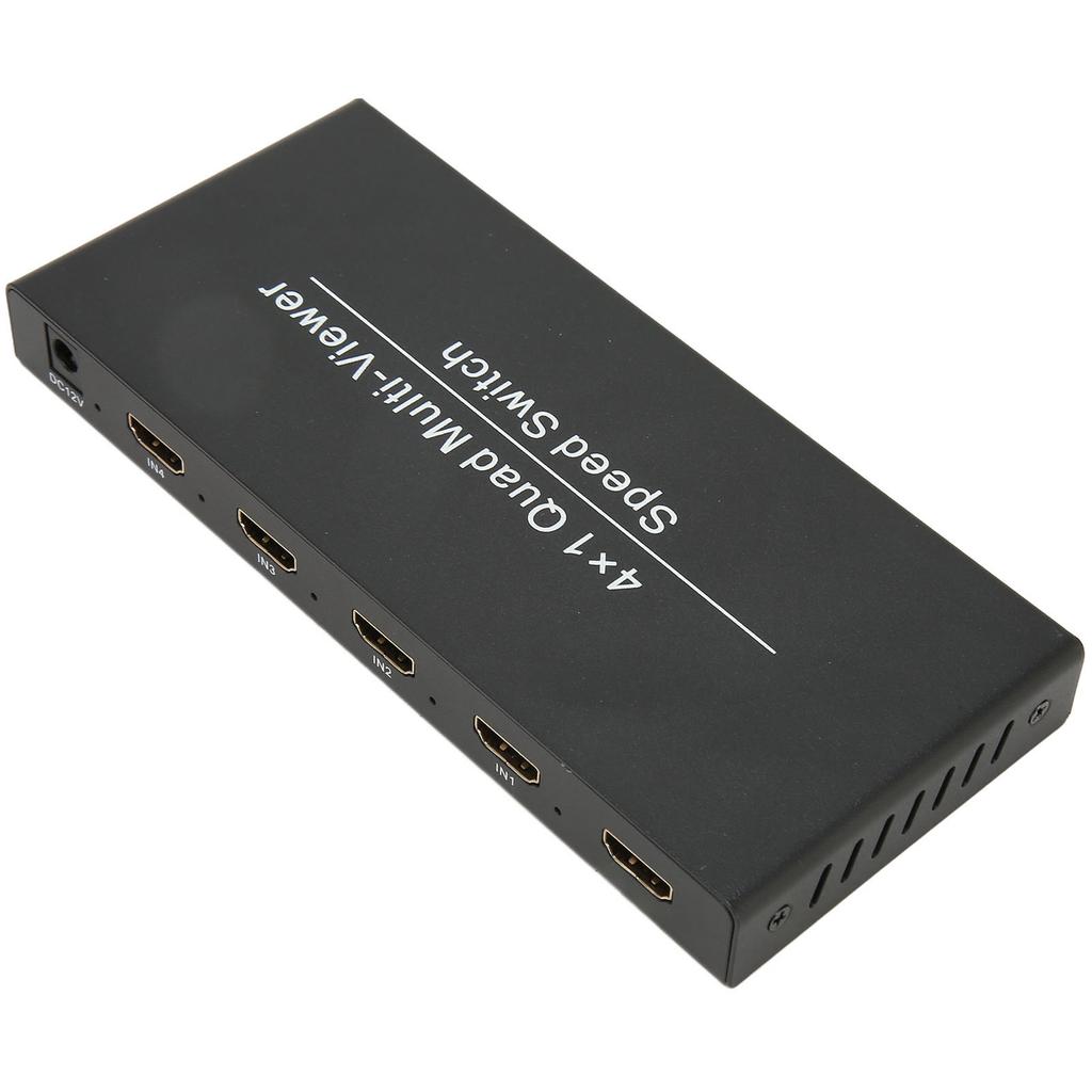 Sélecteur Multiple d'Interface Multimédia HD 4X1 4 entrées 1 sortie 1080P à 60Hz Interface Multimédia HD Multi