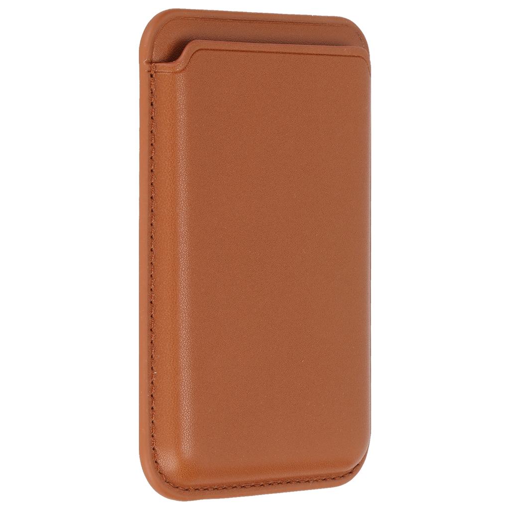 Magnetic Wallet PU Leather Holds Up to 2 Cards Cell Phone Card Holder for Most of Smart Phones