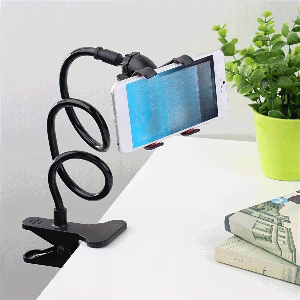 1Pc 360 Rotatable Phone Holder Flexible Lazy Bracket For Bed Desktop Universal Clip Stand For Smartphones Hands-Free