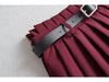 Women's High-Waisted Pleated Slimming Skirt - Spring/Autumn, Anti-Exposure, Age-Reducing, Hot Girl Style