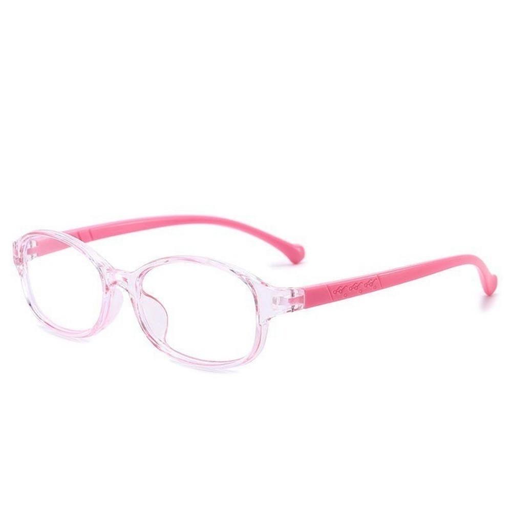 Fashion Transparent Anti Radiation Glasses for Kids Anti Blue Lens Computer Eyewear Replaceable Protection Lens