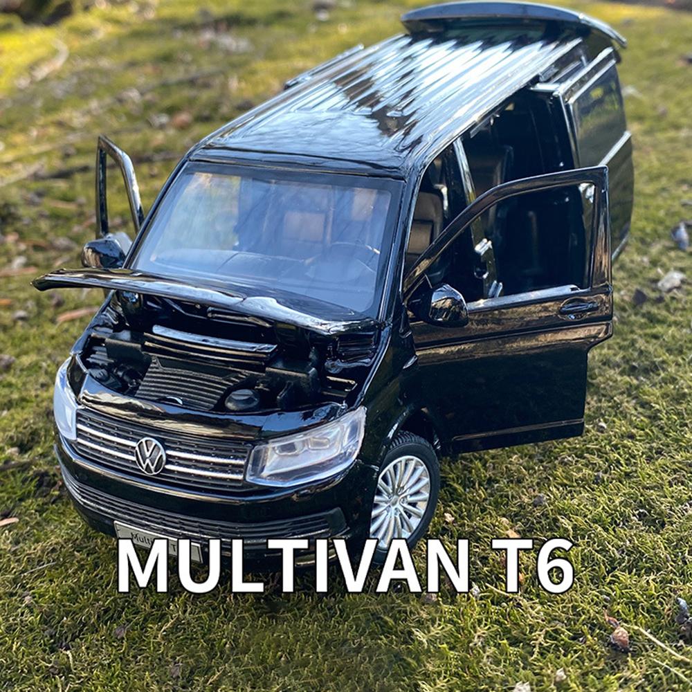 

1/32 V VV Multivan VAN MPV игрушечная модель автомобиля из сплава, литой под давлением звук, свет, двери открыты, игрушечная модель автомобиля, коллекция, праздничные подарки на день рождения