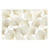 Ginko Coaster 45X30 Cm White/Gold