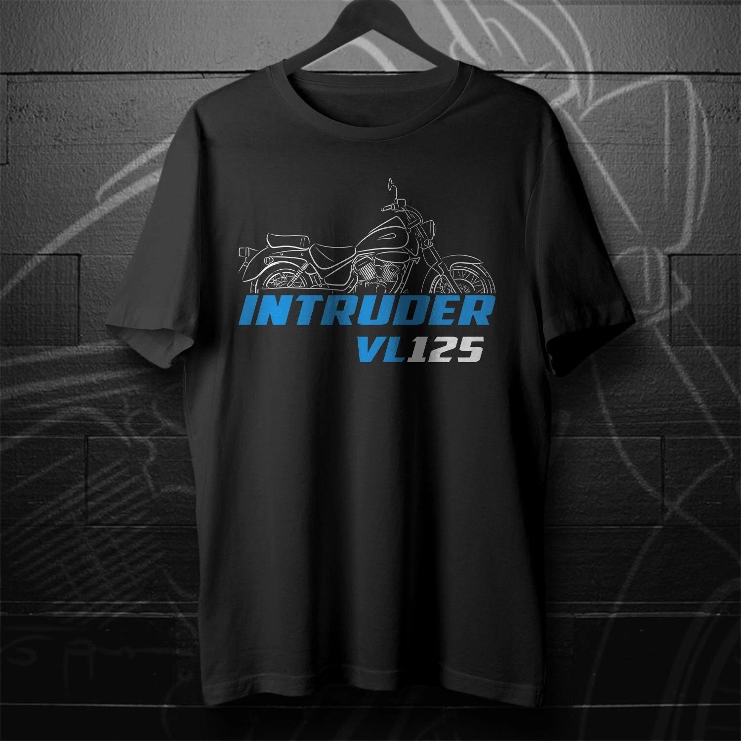 

Black men s and women s T-shirt Suzuki VL125 Intruder LC 1999-2009 - Motorcycle S