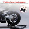 Motorcycle Rear Stand 2pcs Heavy Duty Motorcycle Stand Attachment Swingarm Spool Lift Stand Motorcycle Paddock Stand Hooks