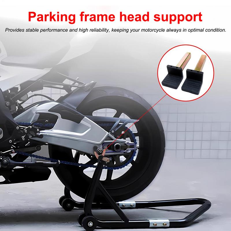 Motorcycle Rear Stand 2pcs Heavy Duty Motorcycle Stand Attachment Swingarm Spool Lift Stand Motorcycle Paddock Stand Hooks