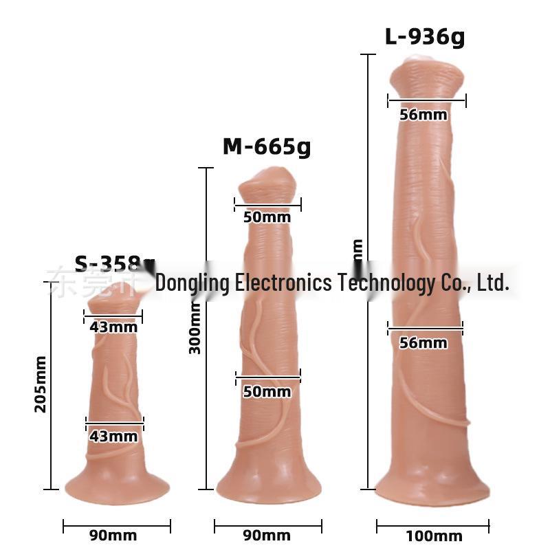 Extra Großer Analplug & Vaginalstimulator - Realistisches Lustgerät für Männer und Frauen
