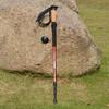 Outdoor 3-Section Straight Handle Trekking Pole