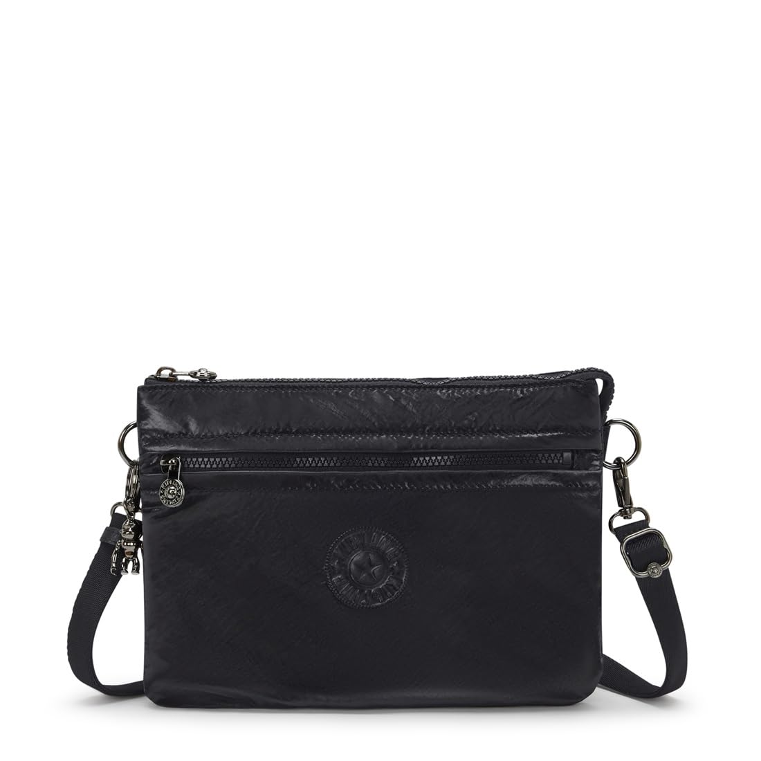 

Kipling RIRI L ZIP Jet Black Glam KI40363RC 1L