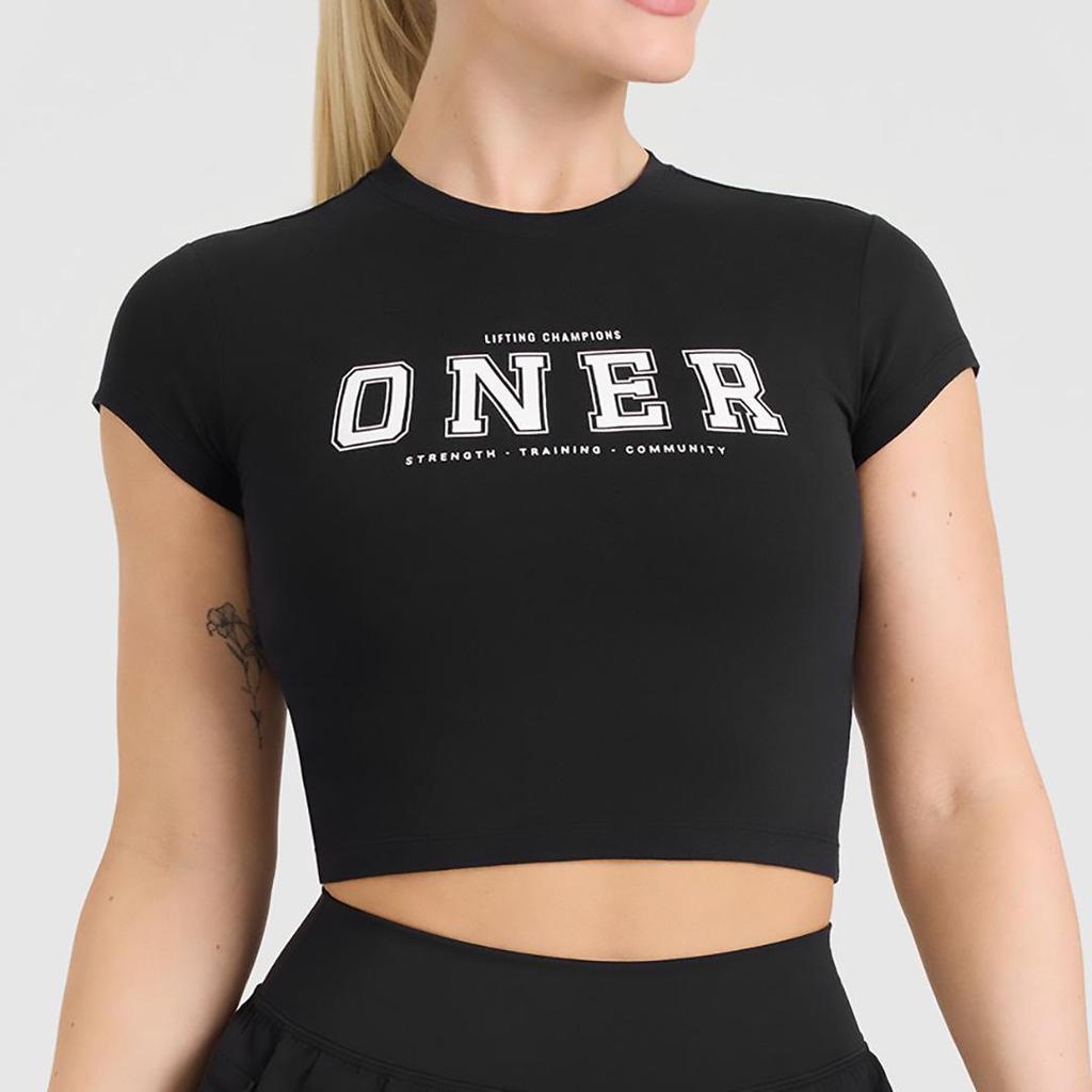 Oneractive Brushed Short Sleeve Yoga & Fitness Top