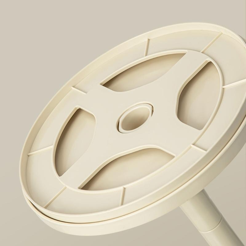 Plastic Collectible Display Case 360 View Rotating Cabinet With Dustproof Design Doll Display Box For Home Office