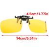 Polarised Colored Filter Clip On Glasses For Improved Clarity In Low Light Light Blocking Filter for Glasses /Goggles