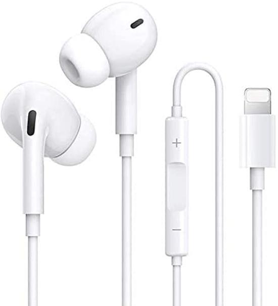 

Новый iPhone iPhone Deep Volume может сделать совместимым с iPhone 14 [версия 2025 года] Наушники, проводные, наушники, бас, регулировка, звонки, белый