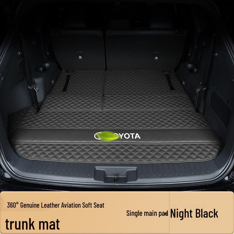 Kompletní krycí rohož do kufru pro 7místnou Toyotu Highlander - Vše v jednom interiérový doplněk