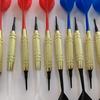 Colored 18g Soft Tip Darts with 100 Tips - 12-Piece Set, 243g Total Weight