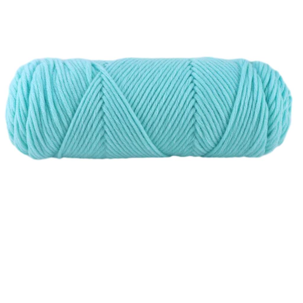 Milk Cotton Thread Colorful Milk Cotton Yarn Soft Comfort Milk Cotton Crochet Knitwear DIY Hand Knitting Yarn Mulitcolor