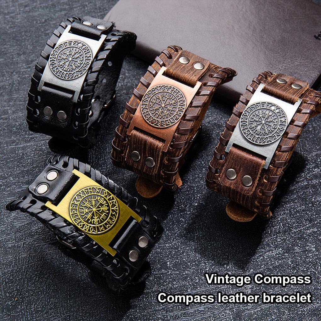 Leather Cuff Bracelet Stylish Jewelry Ornament Wide Bracelets Wristbands Fashion Accessory Wrist Decorations Birthday Gift