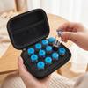 10 Slot Essential Oil Box Organizer Zippers Closure Insulin Vial Protector Medicine Storage