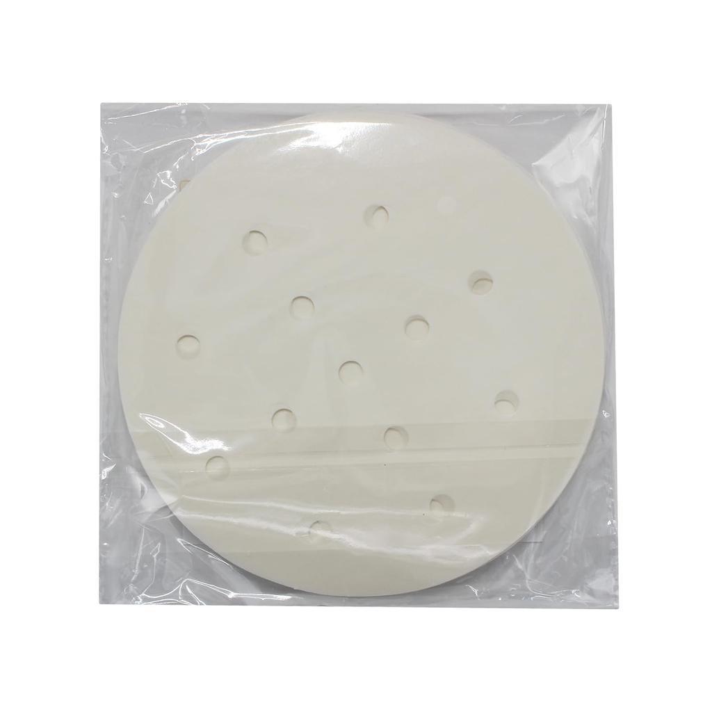 Artnap Commercial Steamer Paper 220 silicone resin with steam Sheets, 13cm, sheets, Non-stick double-sided coating, holes.