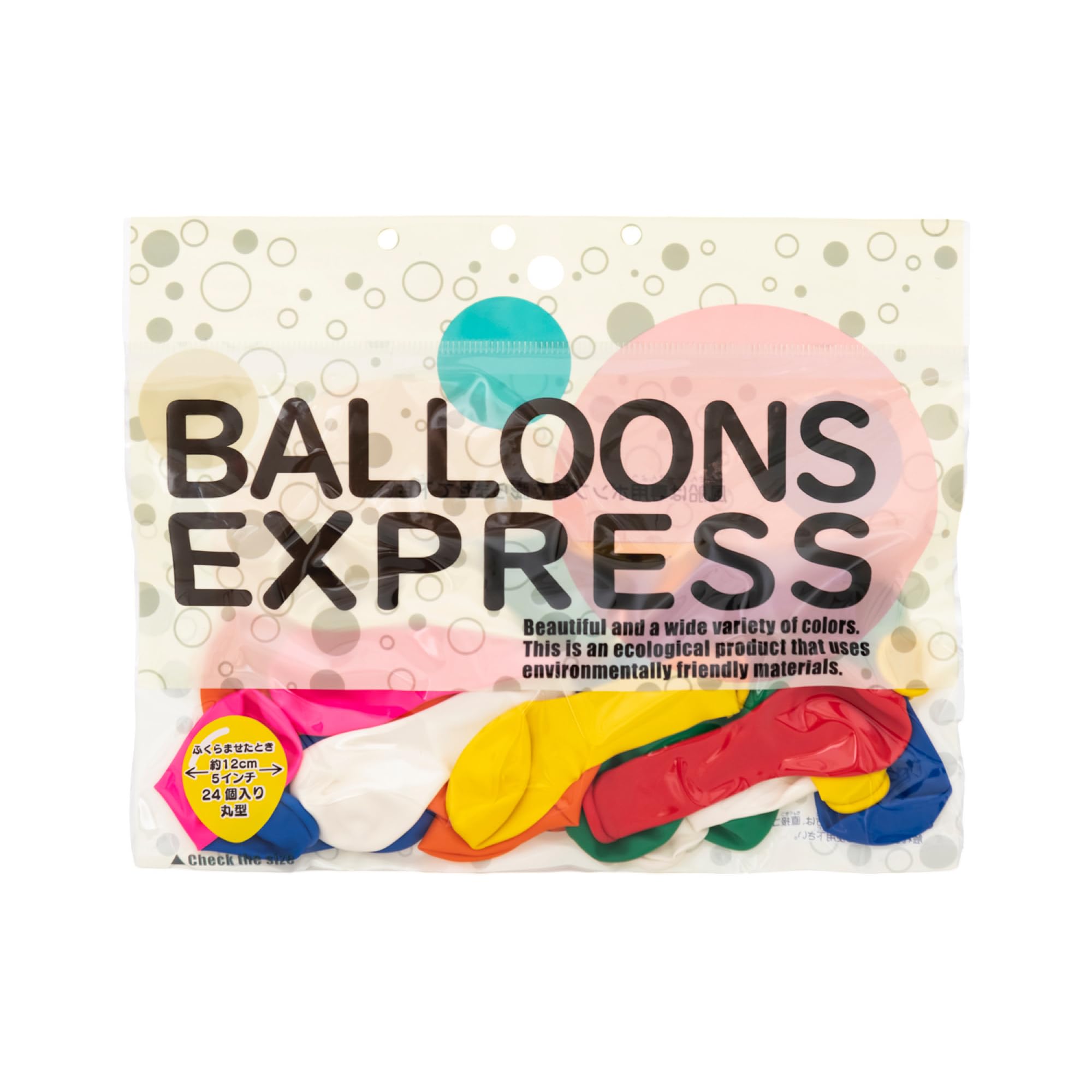 

Lecre Balloon Express 5-inch Mini Assort Pack 24 Pieces