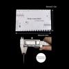 String Action Ruler Gauge Leveling Rulers Multi Instrument String Action Gauge for Guitarists and Instrument Technicians