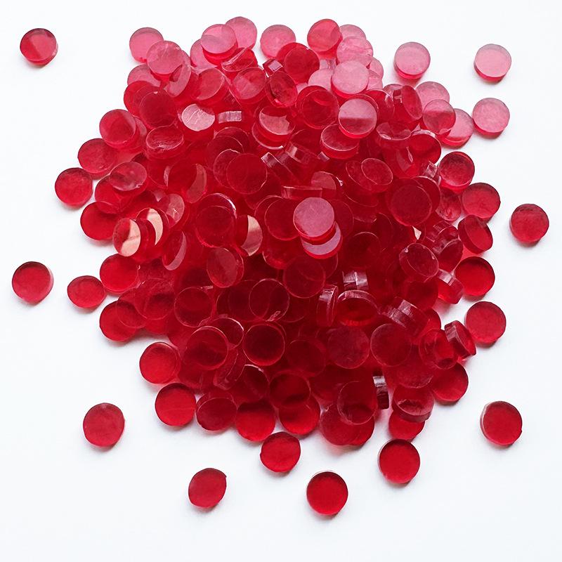 200g Bunte Runde Acryl-Mosaiksteine für DIY-Kunstprojekte