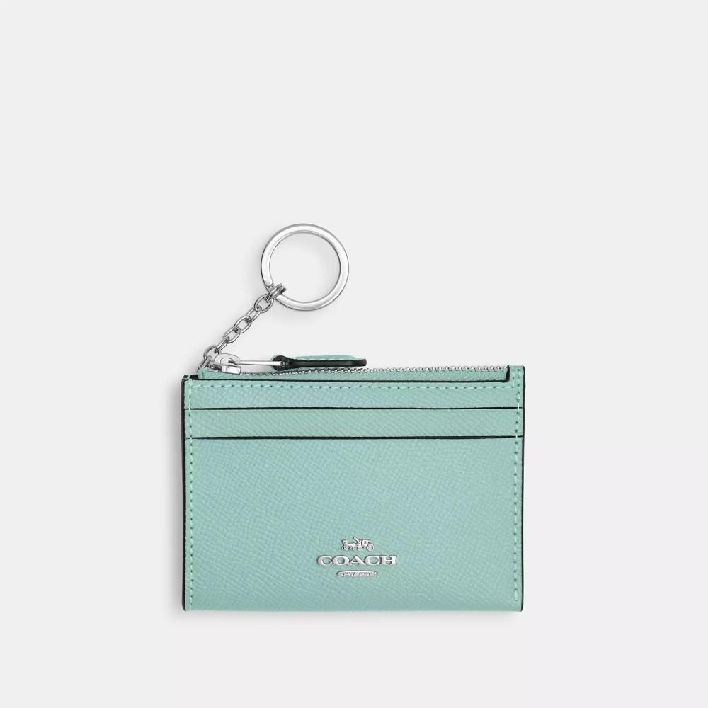 

Мини-футляр для документов Coach Skinny выцветший синий