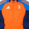 adidas Juventus 2024-25 Color Block 1/4 Zip Hooded Long Sleeve Comfortable Football Shirt Unisex Tops IT3596