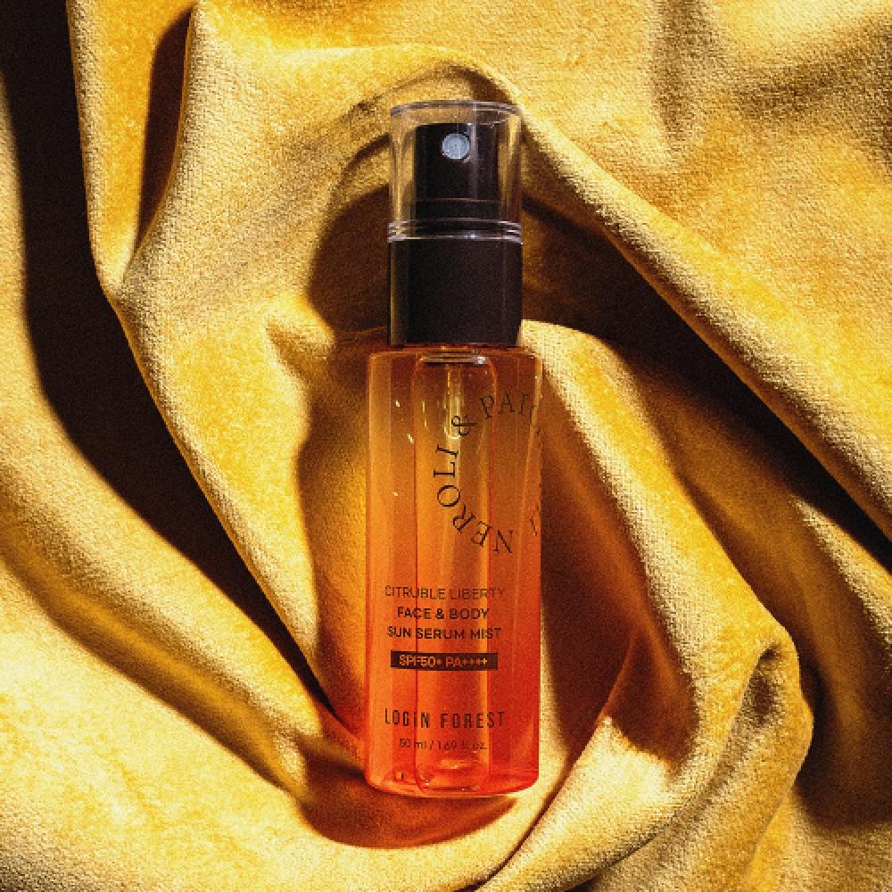 Forest Citrus Liberty Sonnenserum für Gesicht und Körper, LSF 50+, PA++++, 50 ml