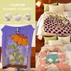 Artist K-Kaitlin B-Brito Throw Flannel Throw Blanket, Lightweight Cozy, Durable Washable Cute Cool