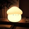 Dimmable Mushroom Night Lamp Silicone LED Bedside Lamp Touch Sensor Sleeping Night Lamp  Bedside