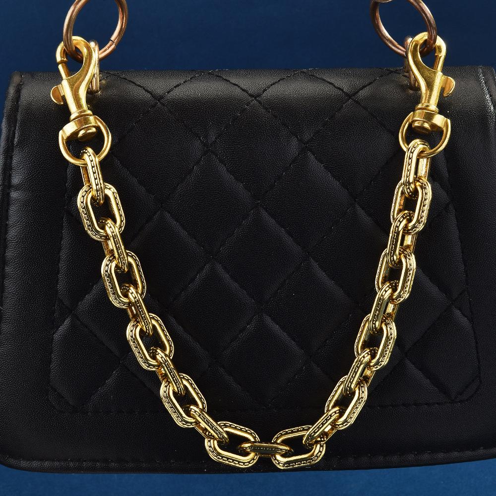 Summer Versatile Bag Geometric Metal Hanging Chain Women S Fashion Bag Chain Messenger Bag