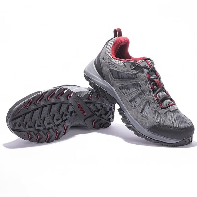 Columbia Versatile Comfortable Shock Absorbing Non-Slip Low-Top Hiking Shoes Men hiking shoes Gray BM0169-033