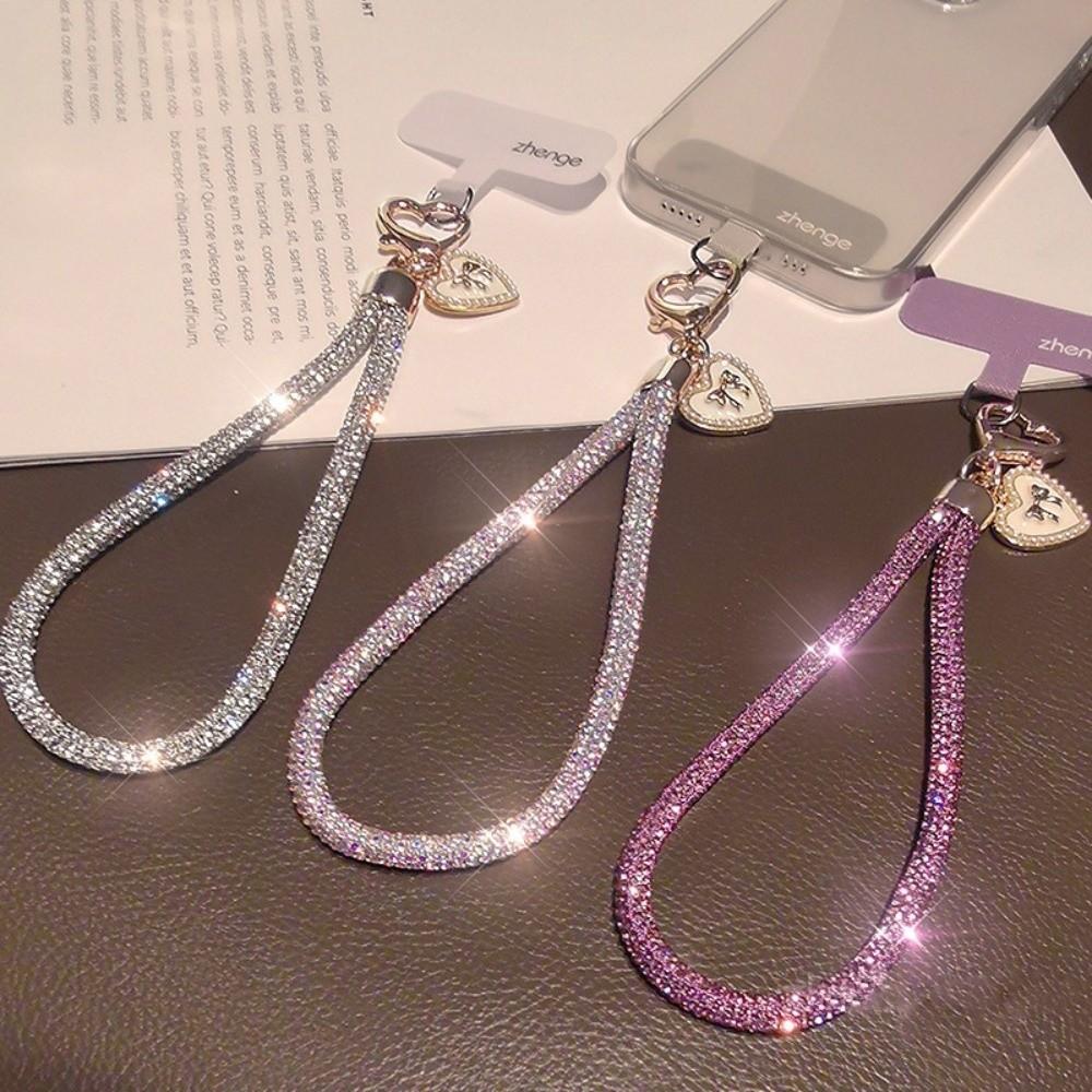 Hängeschnur Glitzer Strass Handyband Handykette Handyhülle Zubehör