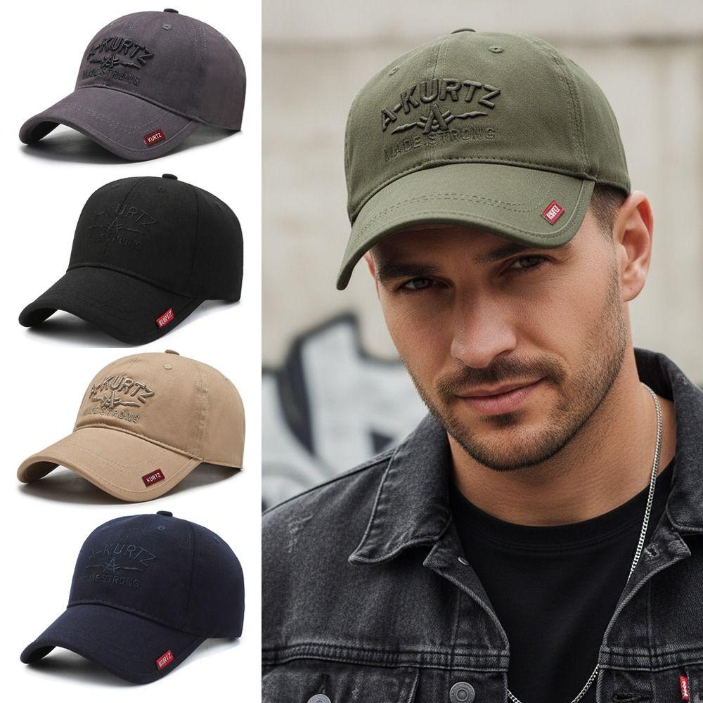 Classic Peaked Cap Adjustable Streetwear Sunscreen Hats  For Man Women Unisex