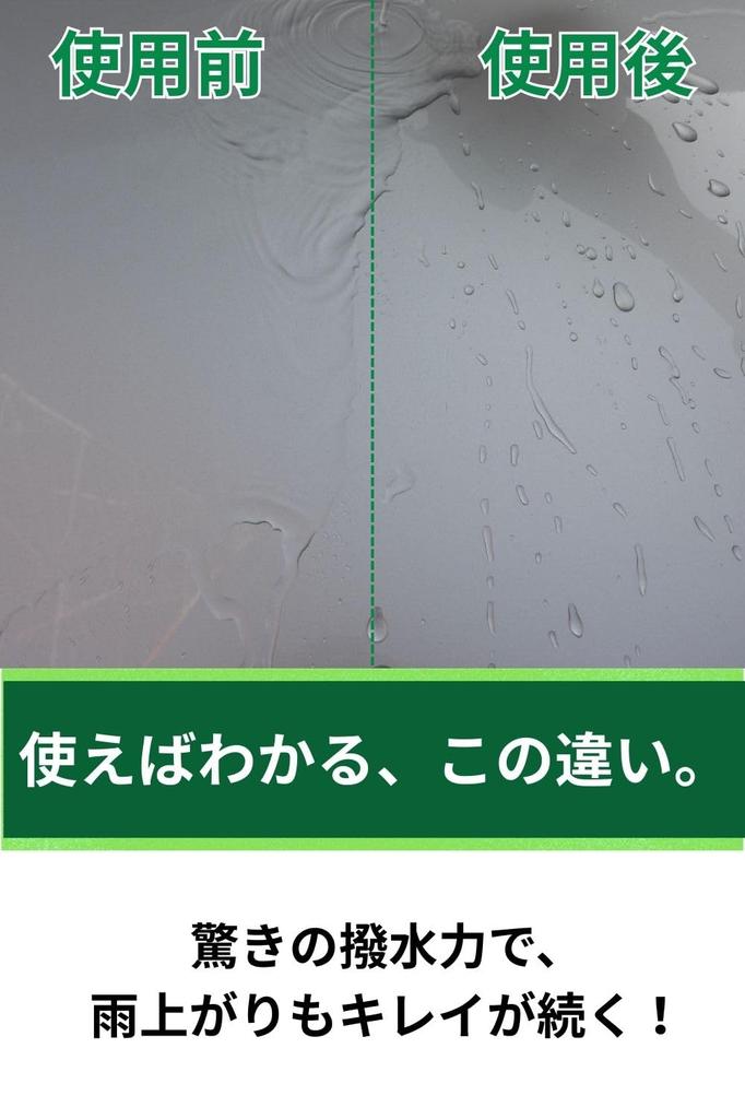 AZ Aqua Shine Clear Automotive Glass Enough for Approximately 7 Includes Microfiber Cloth CCT-001 Coating, 300ml, Medium-Sized Vehicles, (AW301)