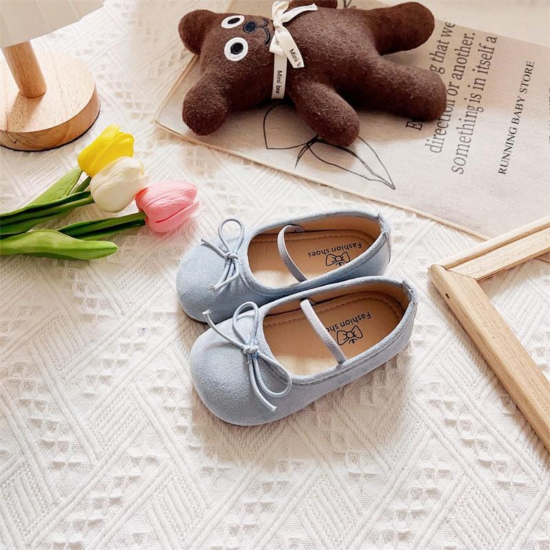 

Bright Hues Girls Ballet Flats Casual Round Toe Cute Suede Mocasines Ballerina Church Princess Shoes Elegant Party Shoes I03122 21 синій