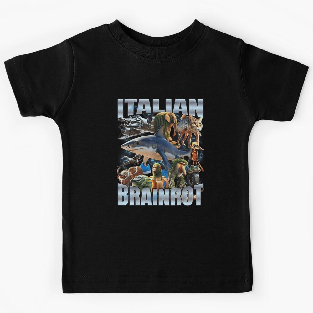 All Italian Brainrot Funny 2025  Kids T-Shirt 150