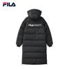 FILA Women's Winter Hooded Mid-Length Down Jacket