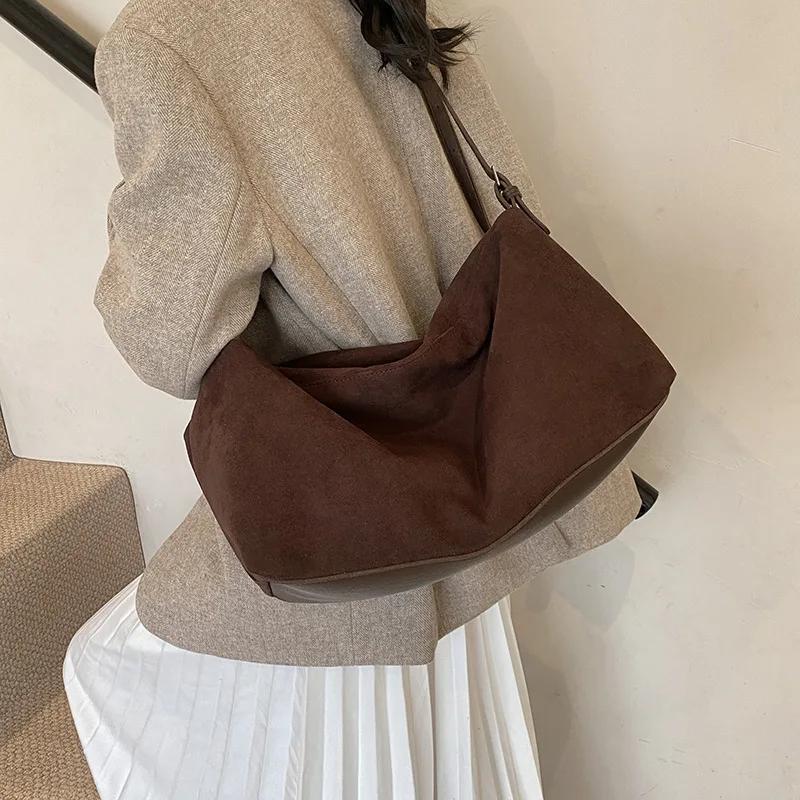 Retro Frosted Small Tote Bag for Women Crossbody Bags Underarm Bag Women Designer Bags Fitness Bag Shoulder Bags